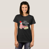 Groovy Oh Christmas Tree Cakes Debbie Becky Jen Ca T-shirt (Voorkant volledig)