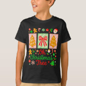 Groovy Oh Christmas Tree Cakes Debbie Becky Jen Ca T-shirt (Voorkant)