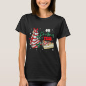 Groovy Oh Christmas Tree Cakes Debbie Becky Jen Ca T-shirt (Voorkant)