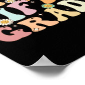 Groovy Oh Hey 5e klas Terug naar school Leren Poster (Hoek)