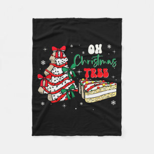 Groovy Oh Kerstboom Cakes Debbie Becky Jen Ca Fleece Deken