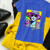 Groovy Oma Retro Flower Power Hippie T-shirt