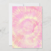 Groovy Oma Verjaardagsfeest-Retro Party voor haar Kaart (Achterkant)