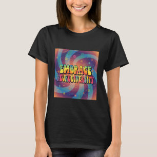 Groovy Omarm Neurodiversiteit ADHD Autisme ASS Bew T-shirt