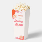 Groovy One 1e verjaardag Boho Retro Daisy Bedankdoosjes (Popped)