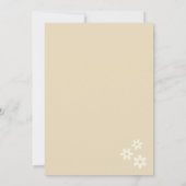 Groovy One Boho Daisy Rainbow 1e verjaardag Uitnod Kaart (Achterkant)