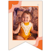 Groovy One First Birthday Photo Banner (Derde vlag)