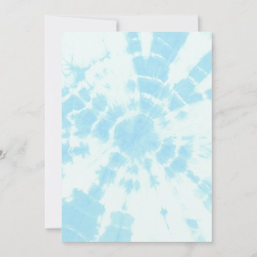 Groovy One Retro Boy First Birthday Invitation Kaart (Achterkant)