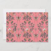 Groovy One Retro Girl Foto 1e verjaardag Kaart (Achterkant)