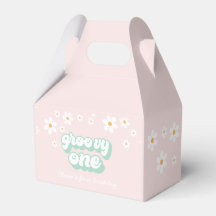 Groovy One Roze Madeliefjes Favorieten Doos