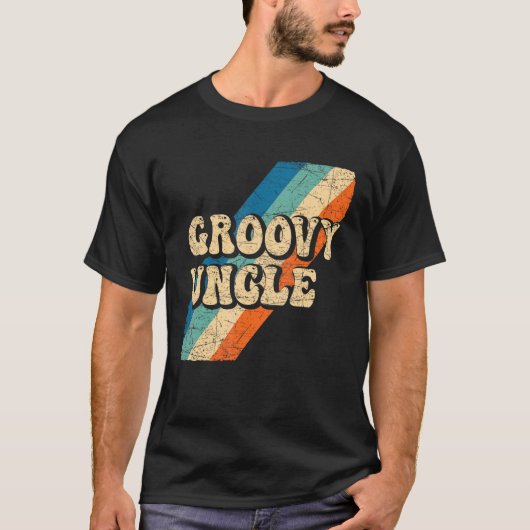 Groovy oom 70s Aesthetische Nostalgia 1970's Retro T-shirt (Voorkant)