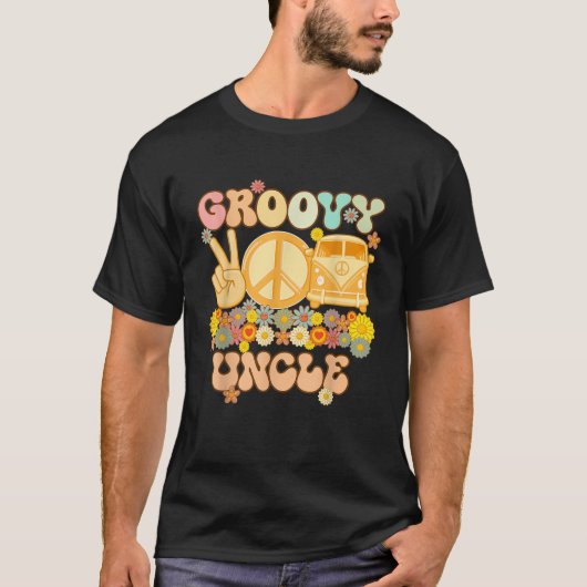 Groovy oom Retro Matching Family Baby shower Fat T-shirt (Voorkant)