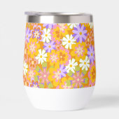 Groovy  Oranje Floral Vrijgezellenfeest Aangepast (Rechts)