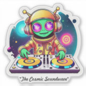 Groovy Orbit Soundtrack Sticker (Voorkant)
