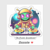 Groovy Orbit Soundtrack Sticker (Vel)