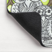 Groovy Owls Mousepad Muismat (Hoek)