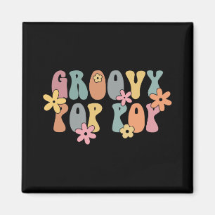 Groovy P P Nieuwe Opa Zwangerschapsaankondiging  Magneet