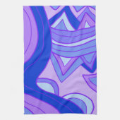 Groovy Paars Theedoek (Verticaal)