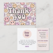 groovy Packaging Small business bedankjes Visitekaartje (Voorkant / Achterkant)