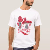 Groovy paddenstoel t-shirt (Voorkant)