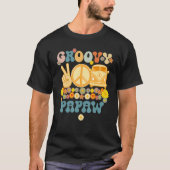 Groovy Papaw Retro Matching Family Baby shower Fat T-shirt (Voorkant)