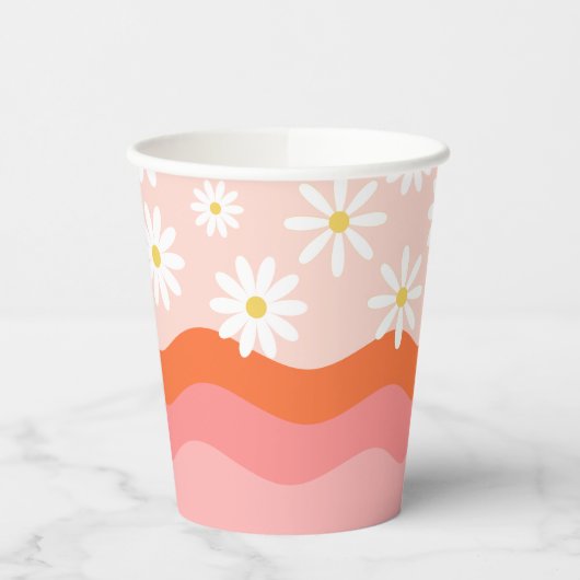 Groovy Party Cups | Groovy Birthday Cup Papieren Bekers (Links)