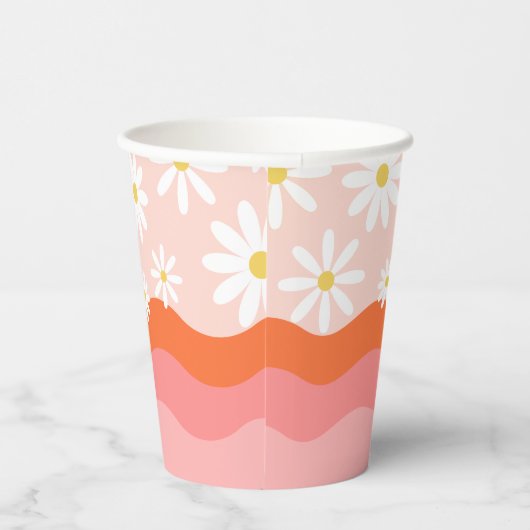 Groovy Party Cups | Groovy Birthday Cup Papieren Bekers (Rechts)
