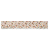 Groovy Pastel Loper 60s Terracotta Bloom Stijl (Horizontaal)