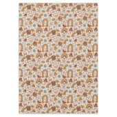 Groovy Pastel Tafelkleed 60s Terracotta Accent (Voorkant)