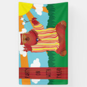 Groovy Peace Beer Party Banner (Verticaal)