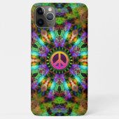 Groovy Peace Sign Rainbow Joy Case-Mate iPhone Case (Achterkant)