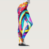 Groovy Peace Vibes Leggings (Rechts)