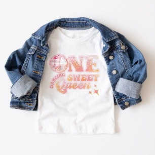Groovy Peach Pink Disco Dancing Queen