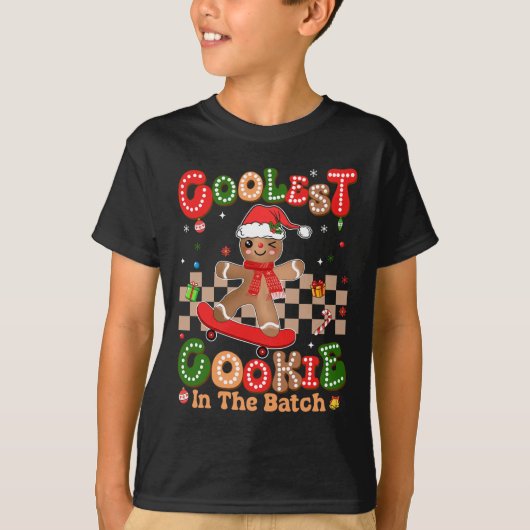 Groovy peperkoek coolste koekje in de batch Chr T-shirt (Voorkant)