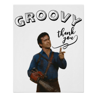 Groovy Perfect Poster