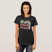Groovy PINCH PROOF St Patrick s Day Shamrock T-shirt (Voorkant volledig)