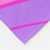 Groovy Pinks Fleece Deken (Hoek)