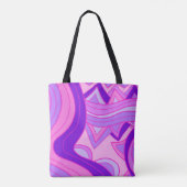 Groovy Pinks Tote Bag (Achterkant)