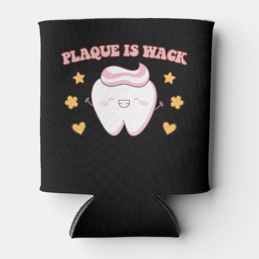 Groovy Plaque is Wack Dental Hygienist Blikjeskoeler (Voorkant)