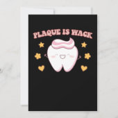 Groovy Plaque is Wack Mondhygiënist Kaart (Voorkant)