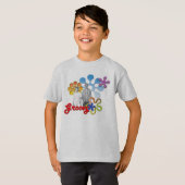 Groovy: Pop art T-Shirt (Voorkant volledig)