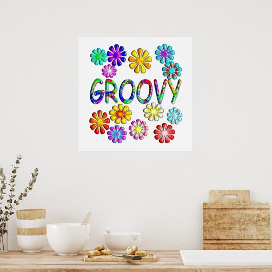 Groovy Poster (Keuken)