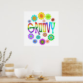 GROOVY POSTER (Keuken)