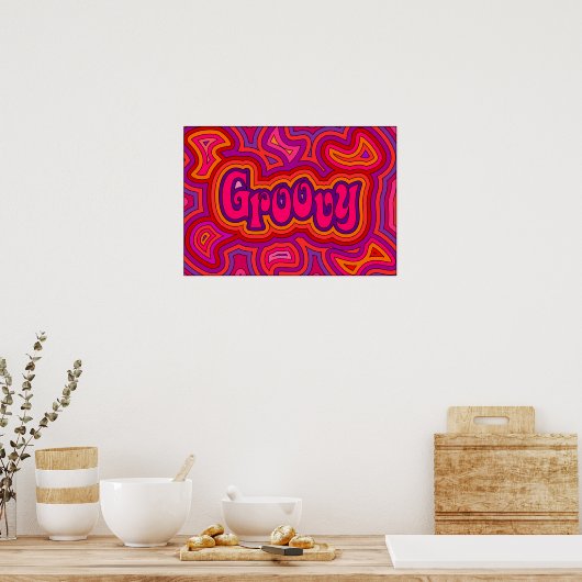Groovy Print (Keuken)