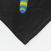 Groovy Proud Down Syndrome Uncle Awareness Matchin Fleece Deken (Hoek)