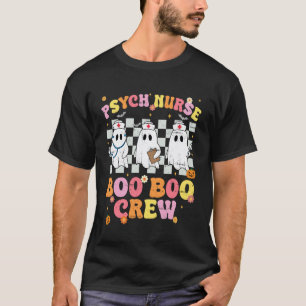 Groovy PSYCH Boo Crew Grappige Psychiater Verpleeg T-shirt