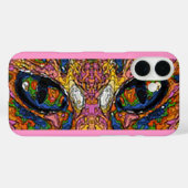 Groovy Psychedelic Cat Eyes Case-Mate iPhone Case (Achterkant (horizontaal))