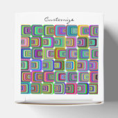 Groovy psychedelic hippie-stijl Thunder_Cove Bedankdoosjes (Bovenkant)