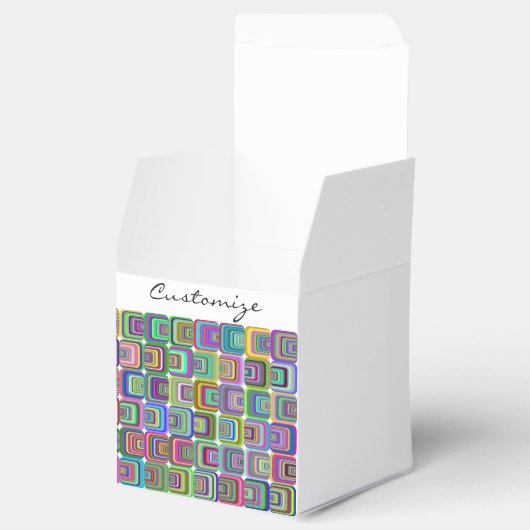 Groovy psychedelic hippie-stijl Thunder_Cove Bedankdoosjes (Geopend)