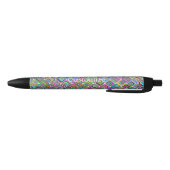 Groovy psychedelic hippie-stijl Thunder_Cove Zwarte Inkt Pen (Bodem)